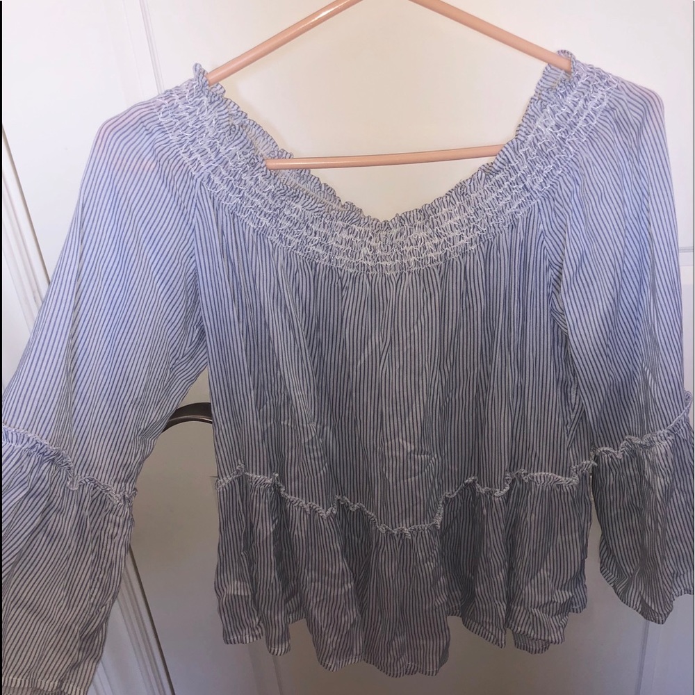 off the shoulder blouse